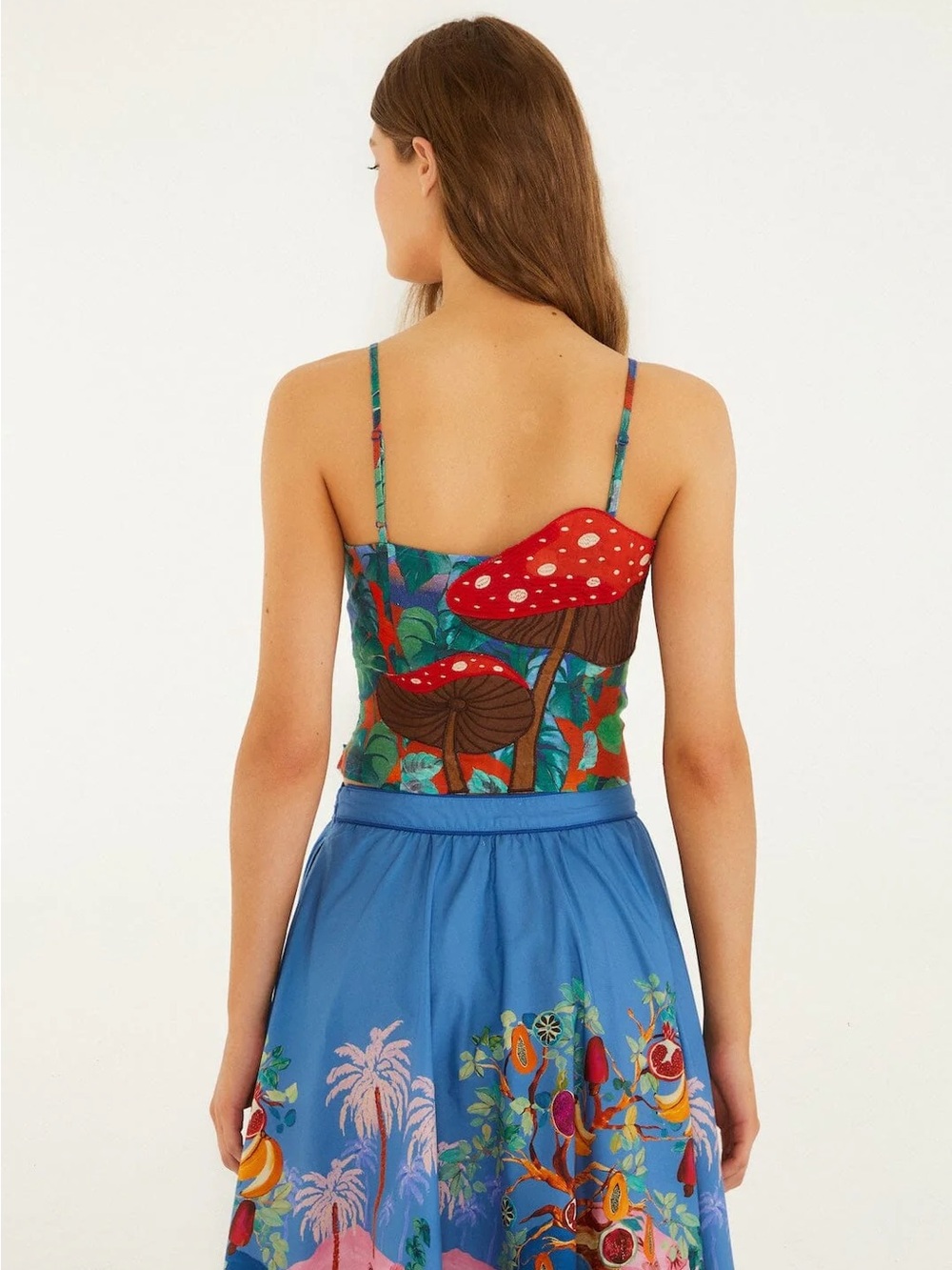 Farm Rio: DREAM LANDSCAPE
EMBROIDERED MUSHROOM - Picture 3 of 11